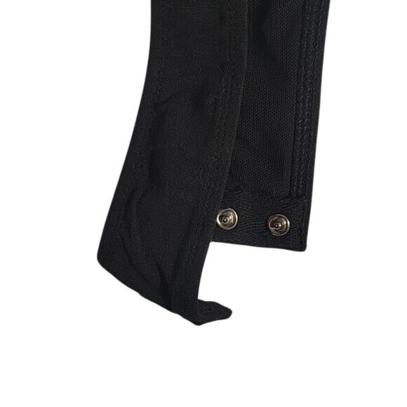 Astr The‎ Label Black Tie Back Bodysuit Size S Womens Stretchy & Fitted Design - Picture 8 of 8